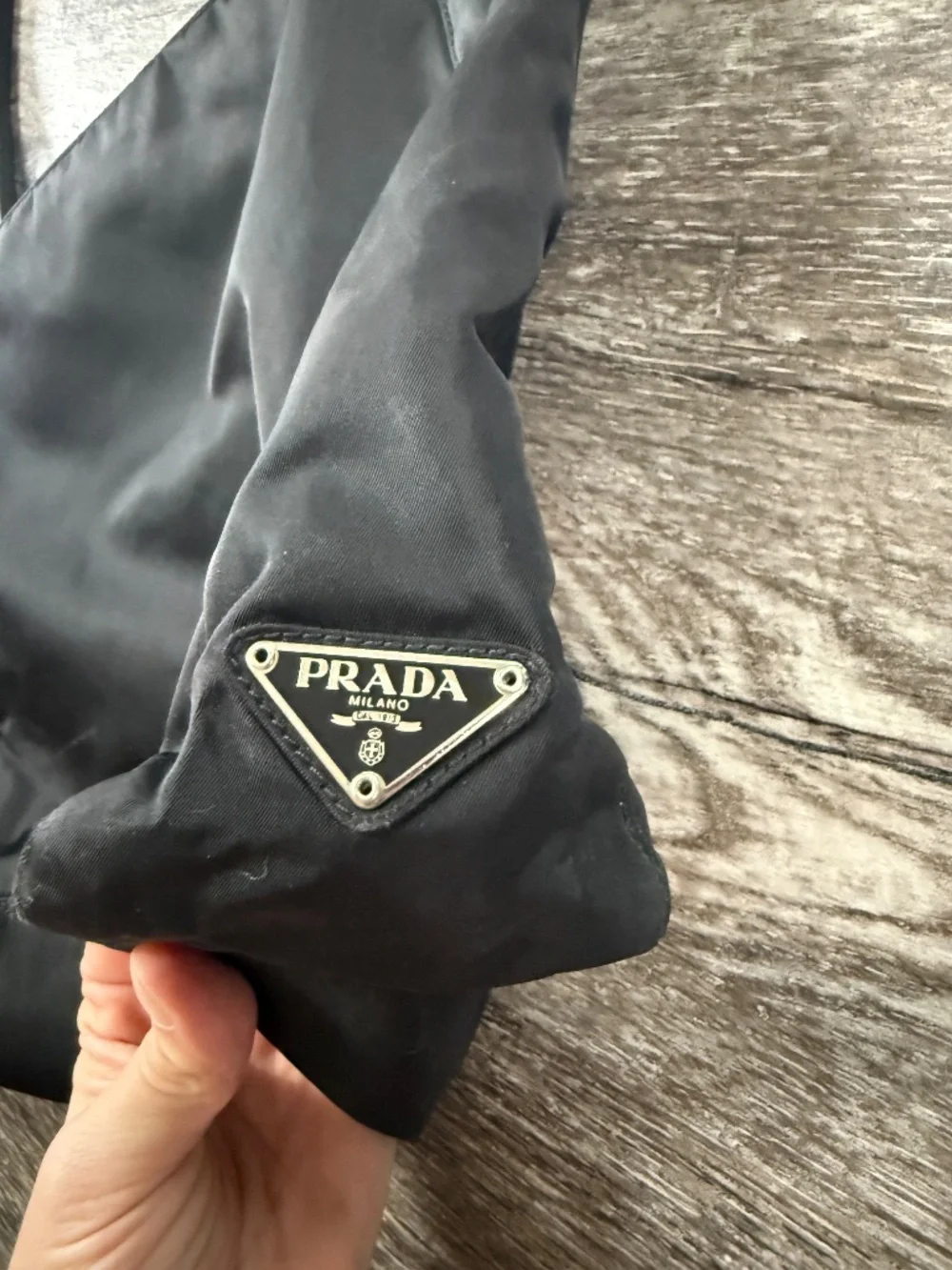 Vintage 1999 Prada B8490 Metropoli Nylon Prada Tote